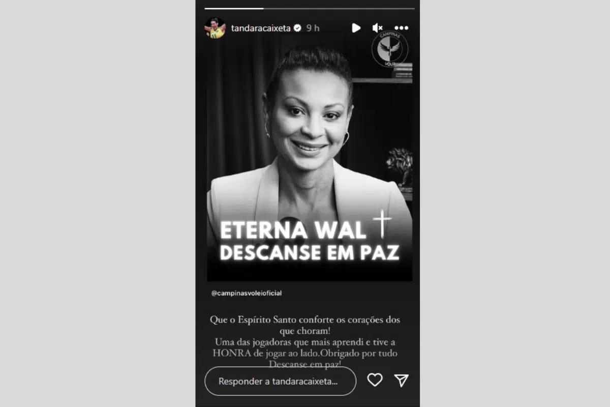 Veja as homenagens de atletas e clubes a Walewska do vôlei