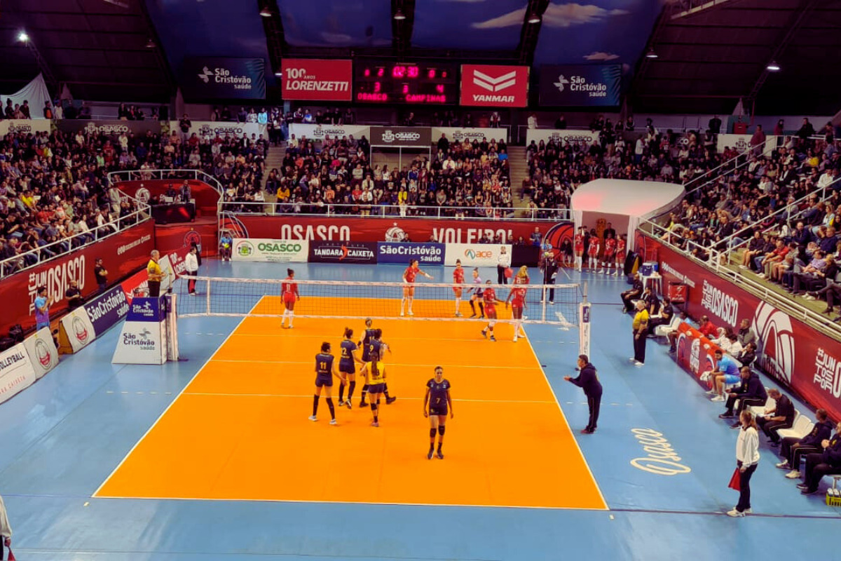 Osasco faz jogo de abertura do Campeonato Paulista de vôlei feminino nesta  terça-feira (16)