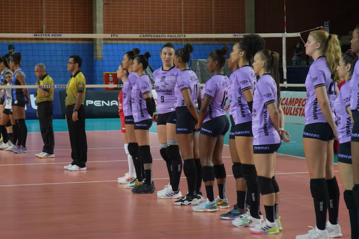 VÔLEI FEMININO - CAMPEONATO PAULISTA U15: CORTES DA PARTIDA ENTRE BARU