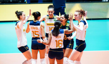Após ganhar da Bulgária, próximo jogo do Brasil de vôlei feminino é na quarta