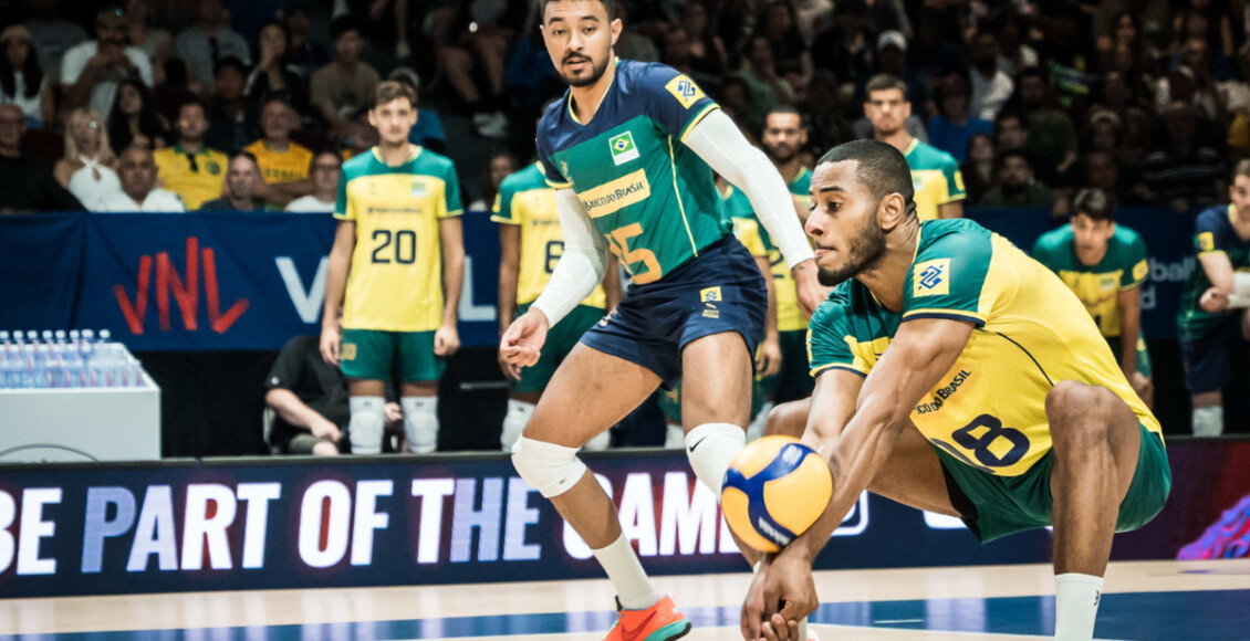 Tabela da primeira rodada do Pré-Olímpico de vôlei masculino 2023