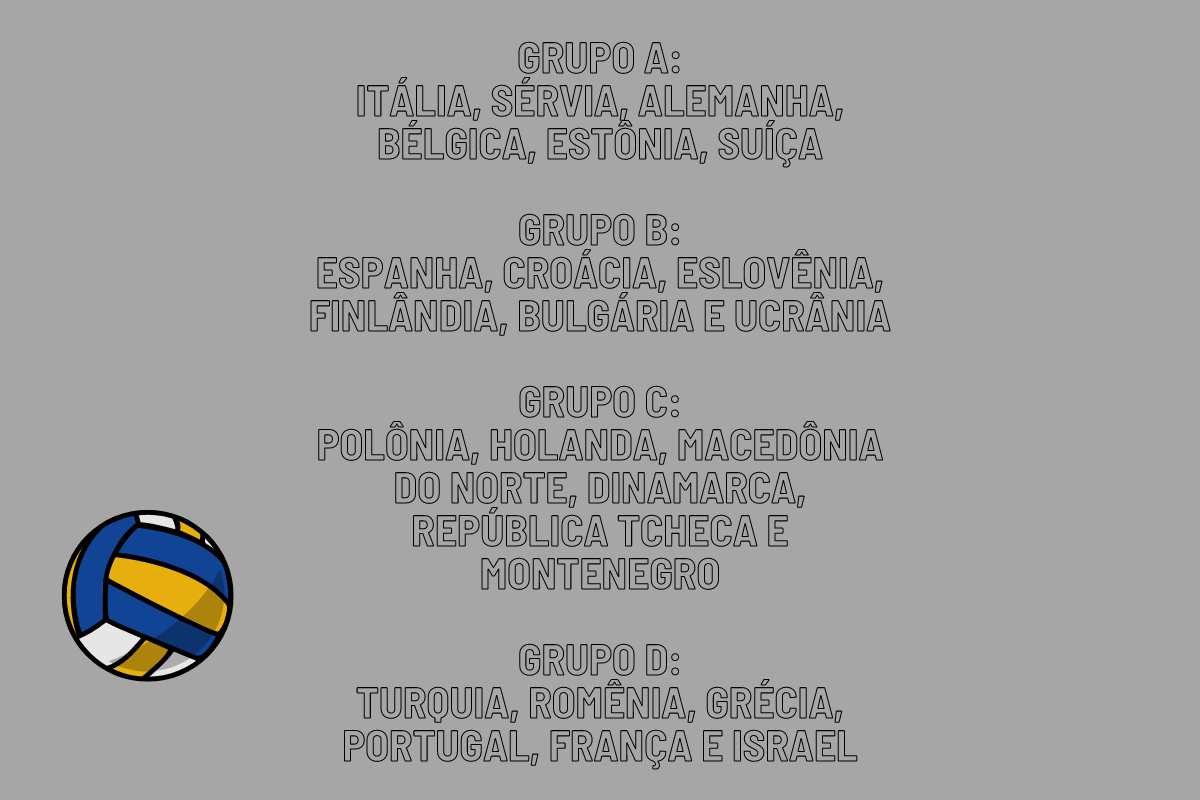 Onde assistir Croácia x Espanha vôlei masculino no Europeu hoje