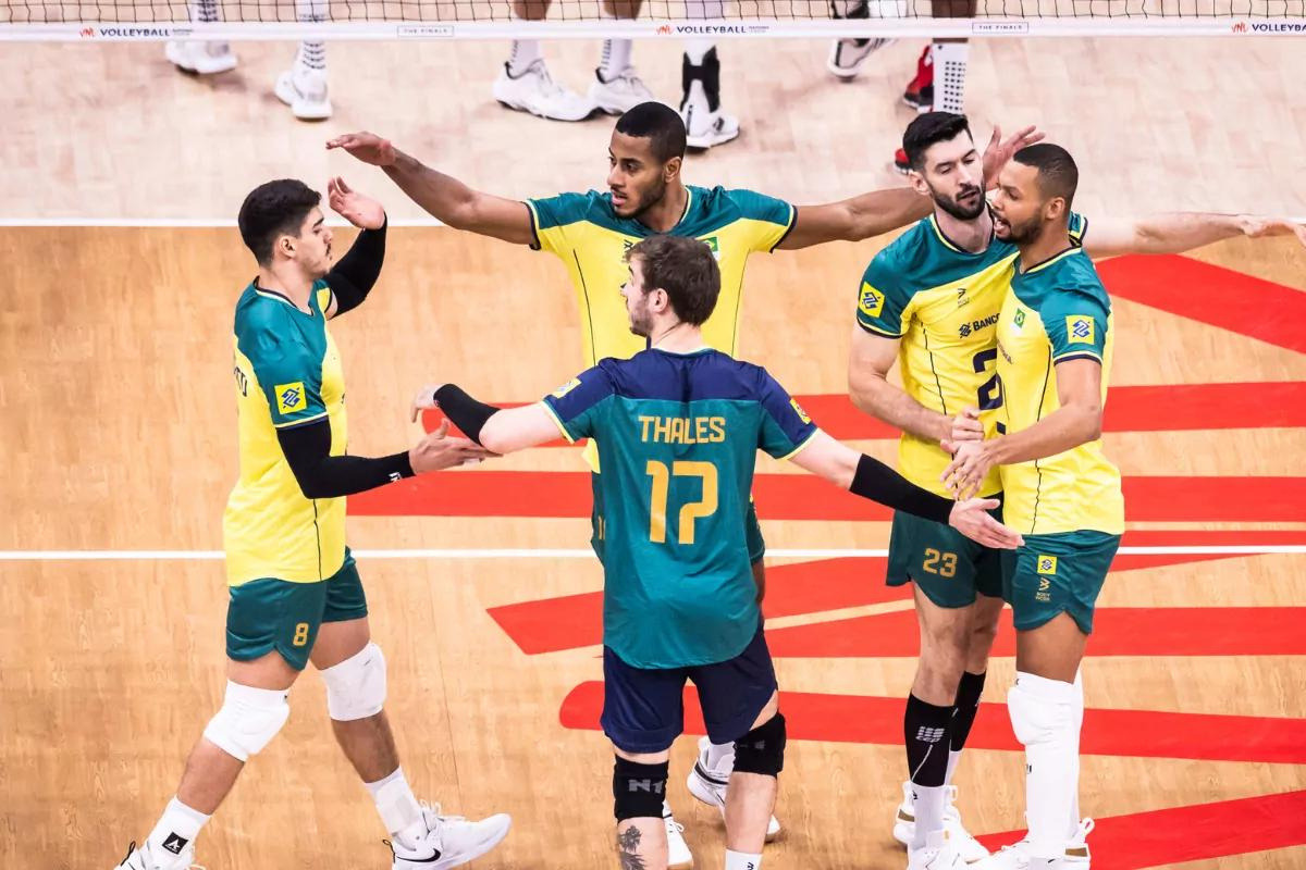Resultado do Brasil de vôlei masculino