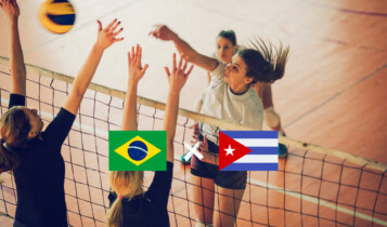 Brasil x Cuba vôlei feminino