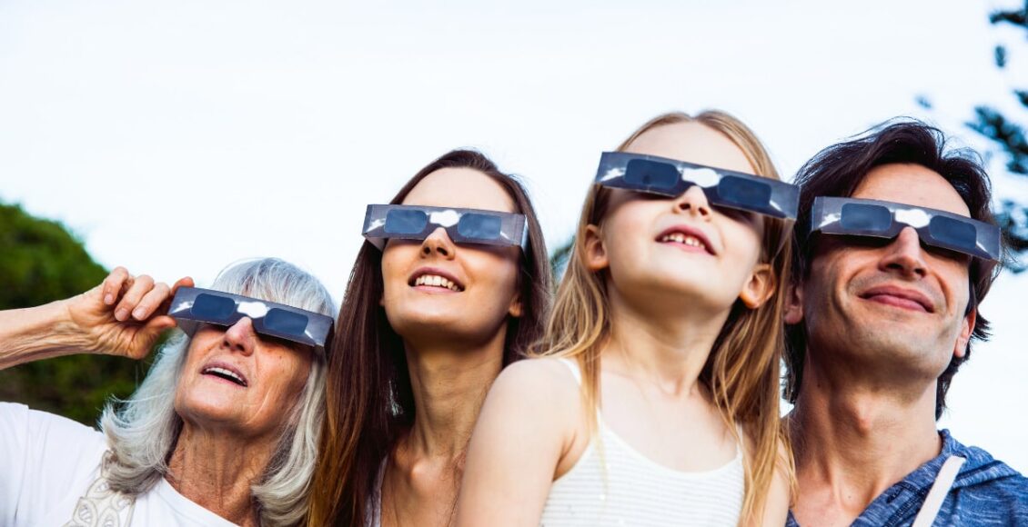 por que não pode olhar para o eclipse solar