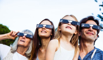 por que não pode olhar para o eclipse solar