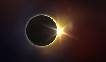 Que horas é o eclipse