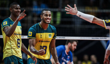 Tem jogo de vôlei hoje
