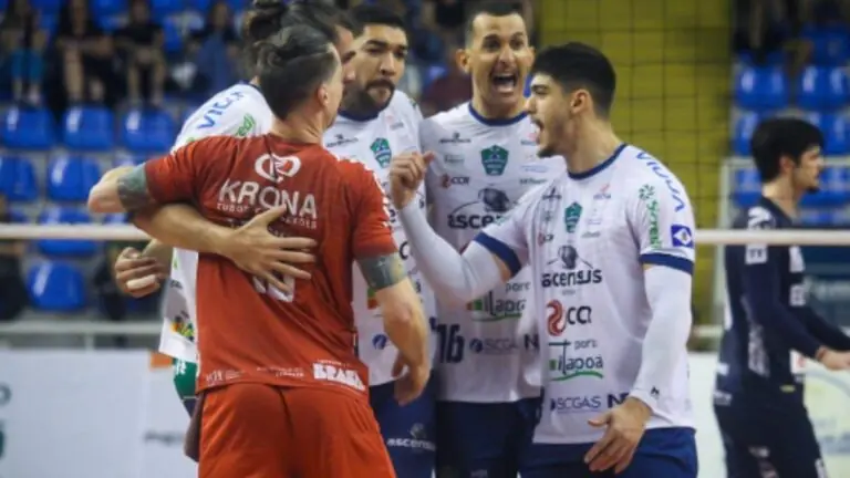 Joinville x Blumenau na 2ª final vôlei masculino; veja horário
