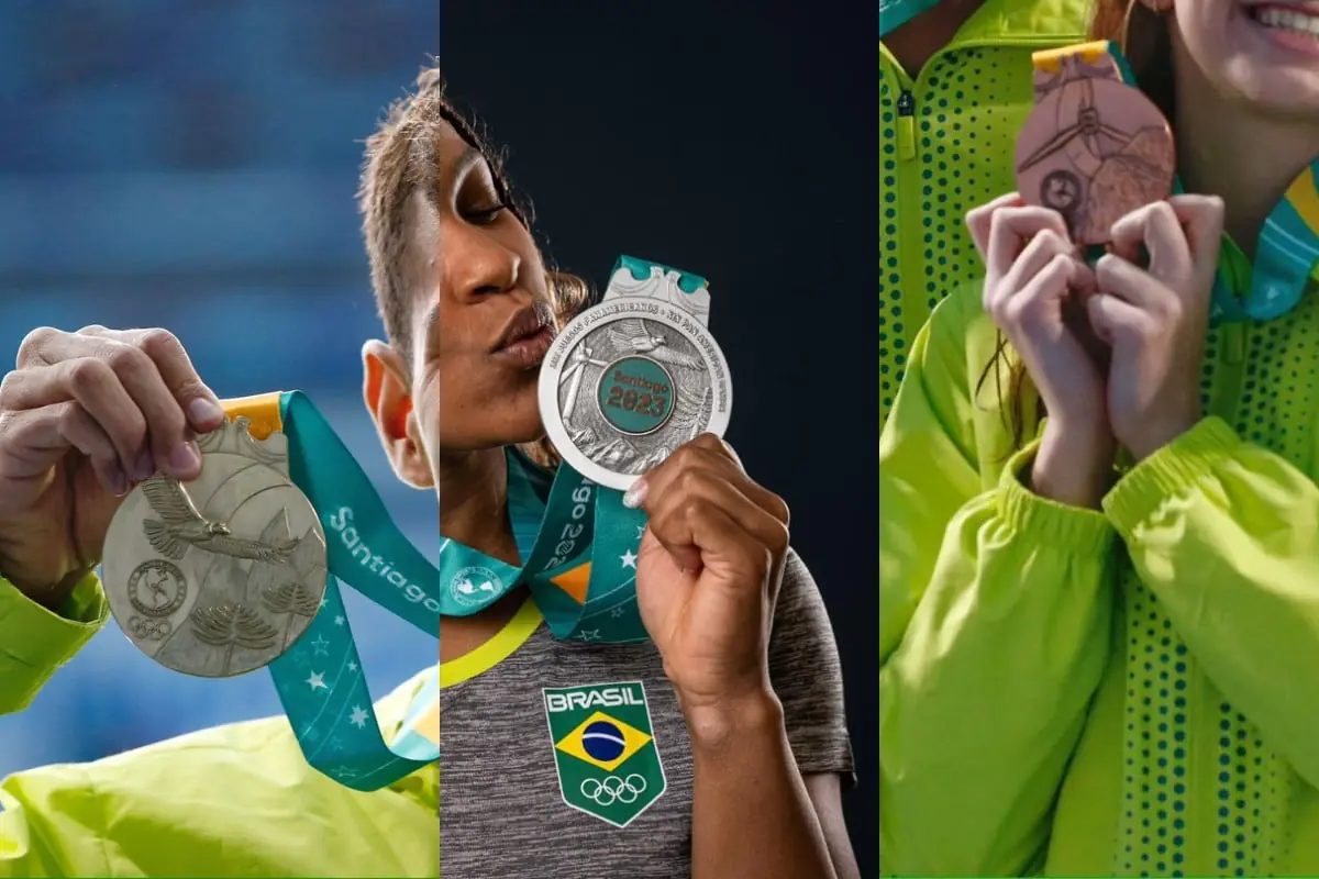 campeão do vôlei feminino no Pan-Americano de Santiago 2023