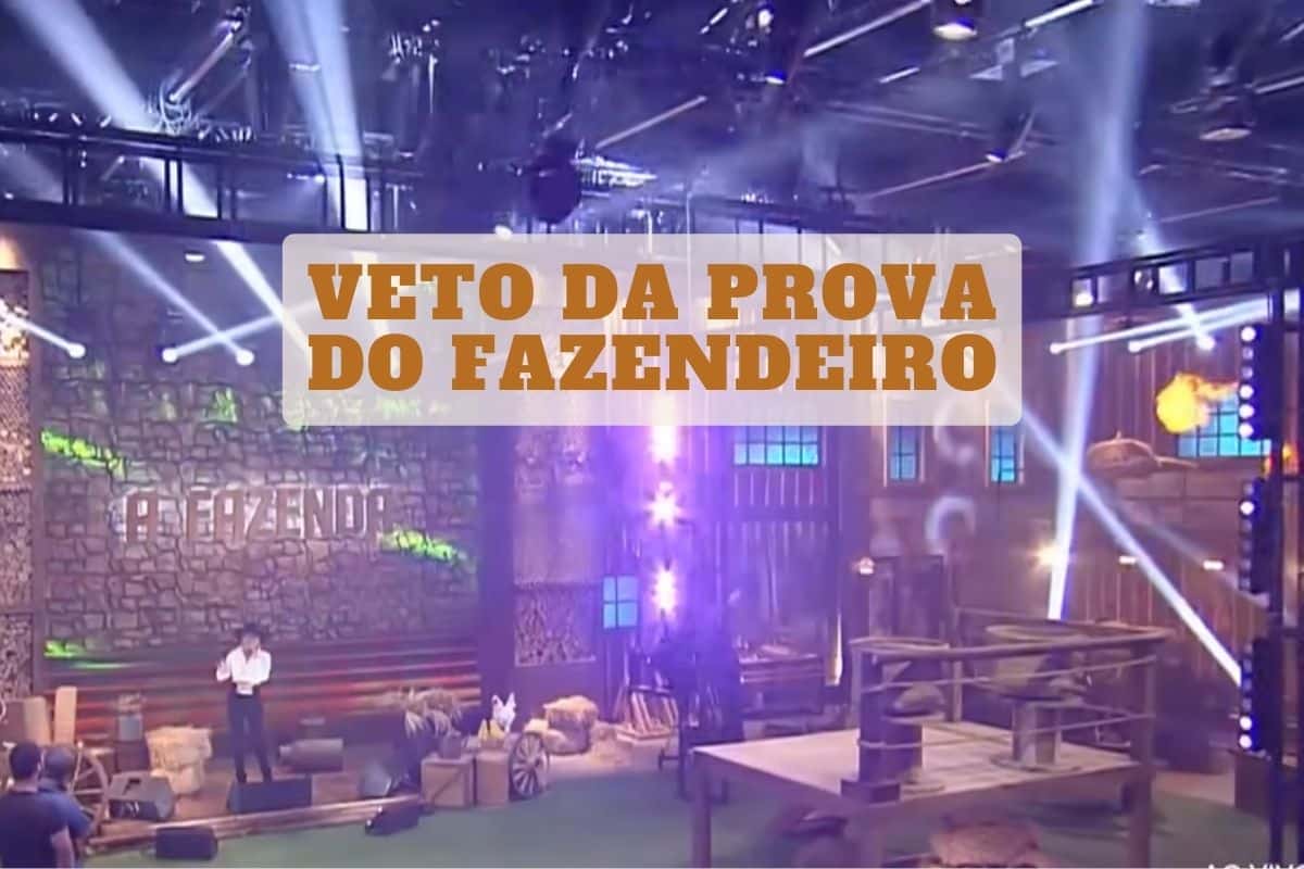 Quem foi vetado da prova do fazendeiro