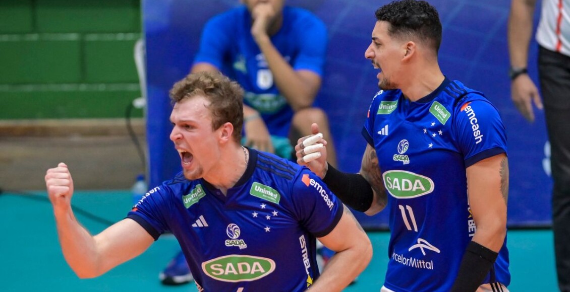 Horário do jogo do Sada Cruzeiro x América vôlei masculino no Mineiro