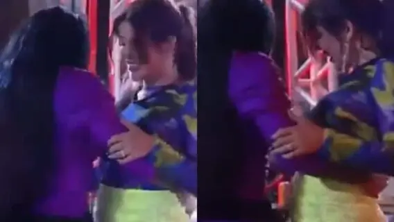 VÍDEO: Simioni e Jaquelline se beijam em festa de A Fazenda 15