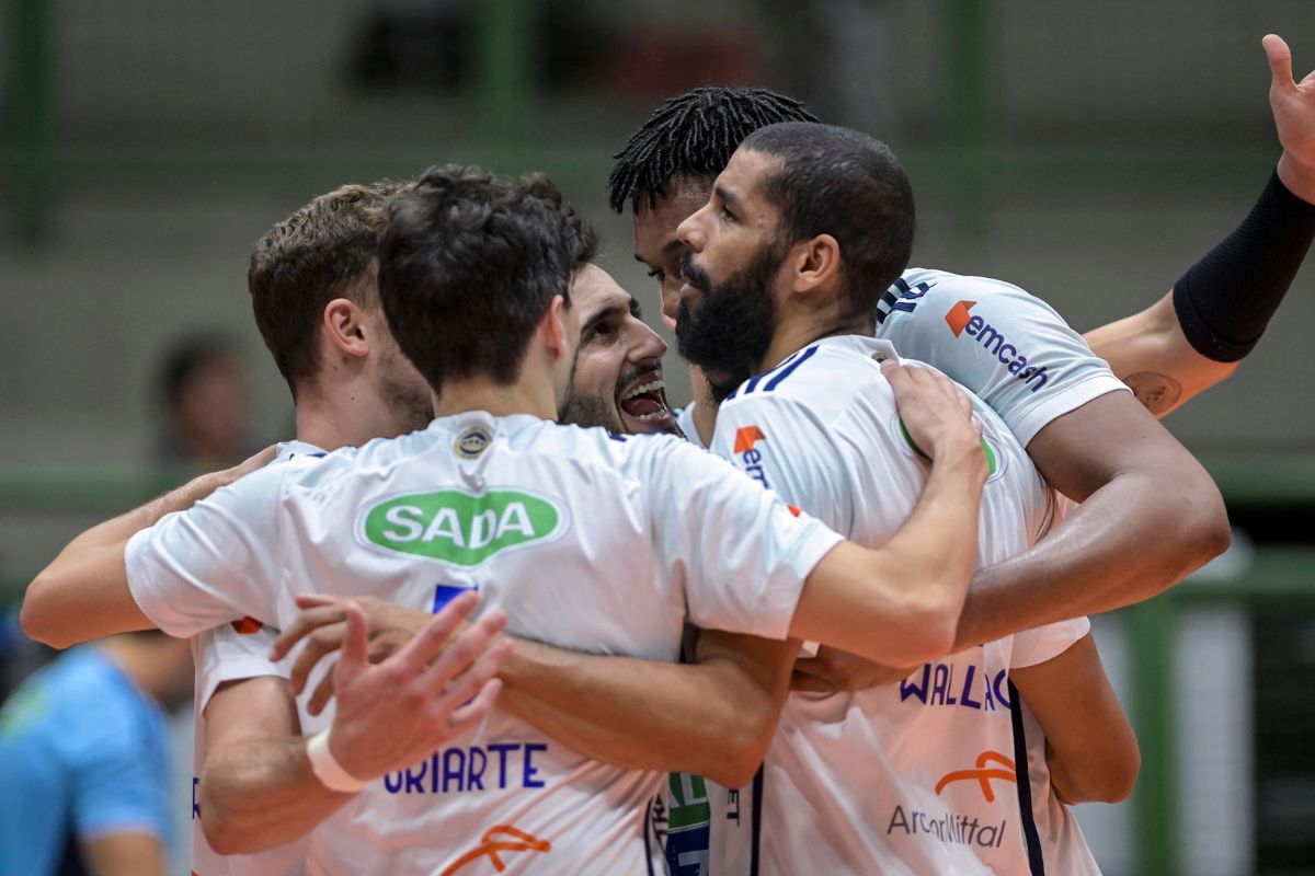 Tabela de jogos do Sada Cruzeiro atualizada no Mineiro de vôlei masculino