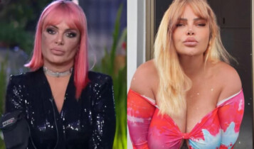 Valentina Francavilla antes e depois