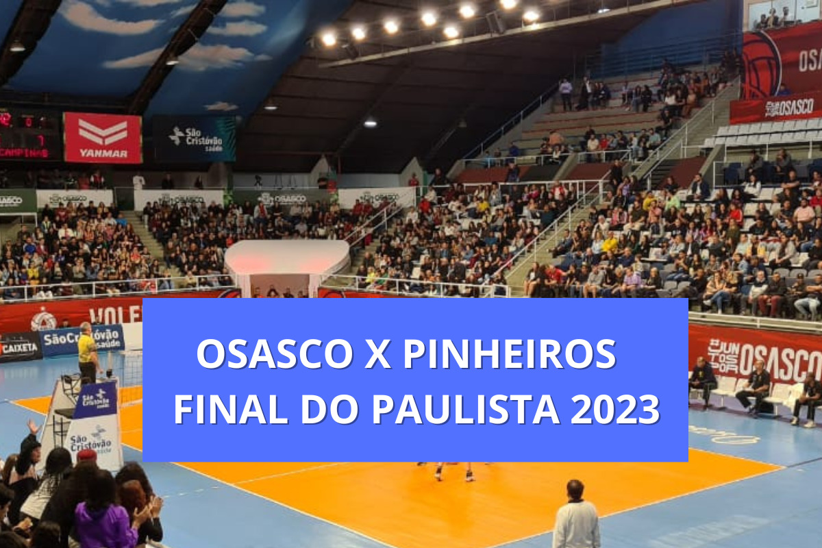 CAMPEONATO PAULISTA FEMININO DE VOLEI - SEMIFINAL JOGO 2 - PINHEIROS X  OSASCO 