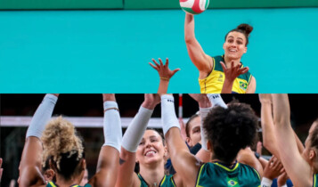 jogo do Brasil de vôlei feminino
