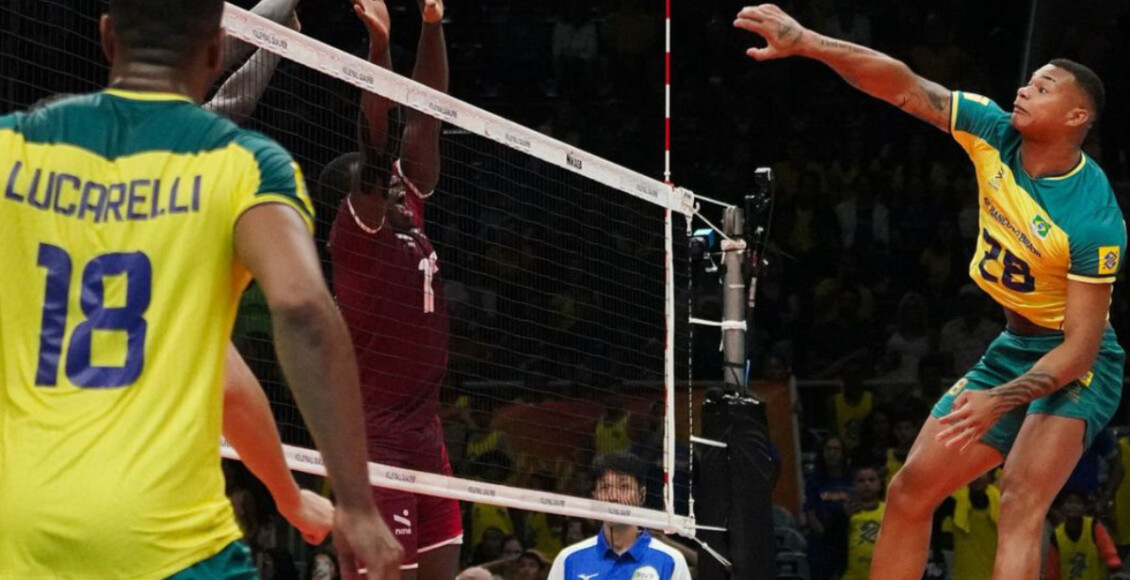 Resultado do Brasil de vôlei masculino
