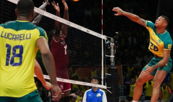 Resultado do Brasil de vôlei masculino