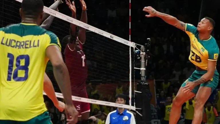 Resultado do Brasil de vôlei masculino: seleção faz virada épica