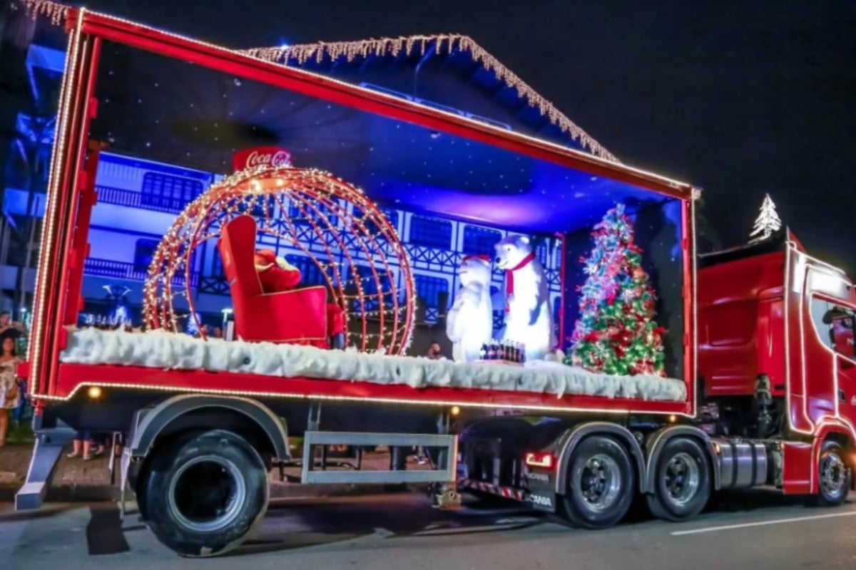Caravana de Natal Coca-Cola 2023: datas e cidades