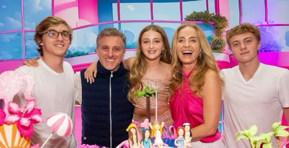 filhos de Angélica e Luciano Huck hoje