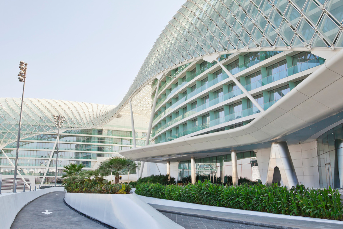 Grid de largada F1 em Abu Dhabi 2023