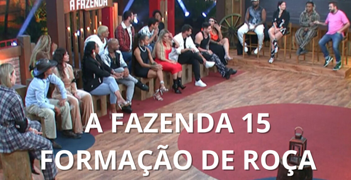 horário da formação de roça hoje