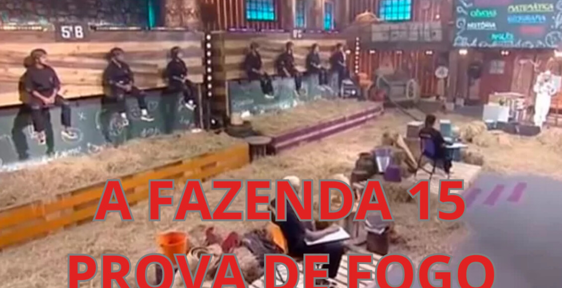 Horário da prova de fogo