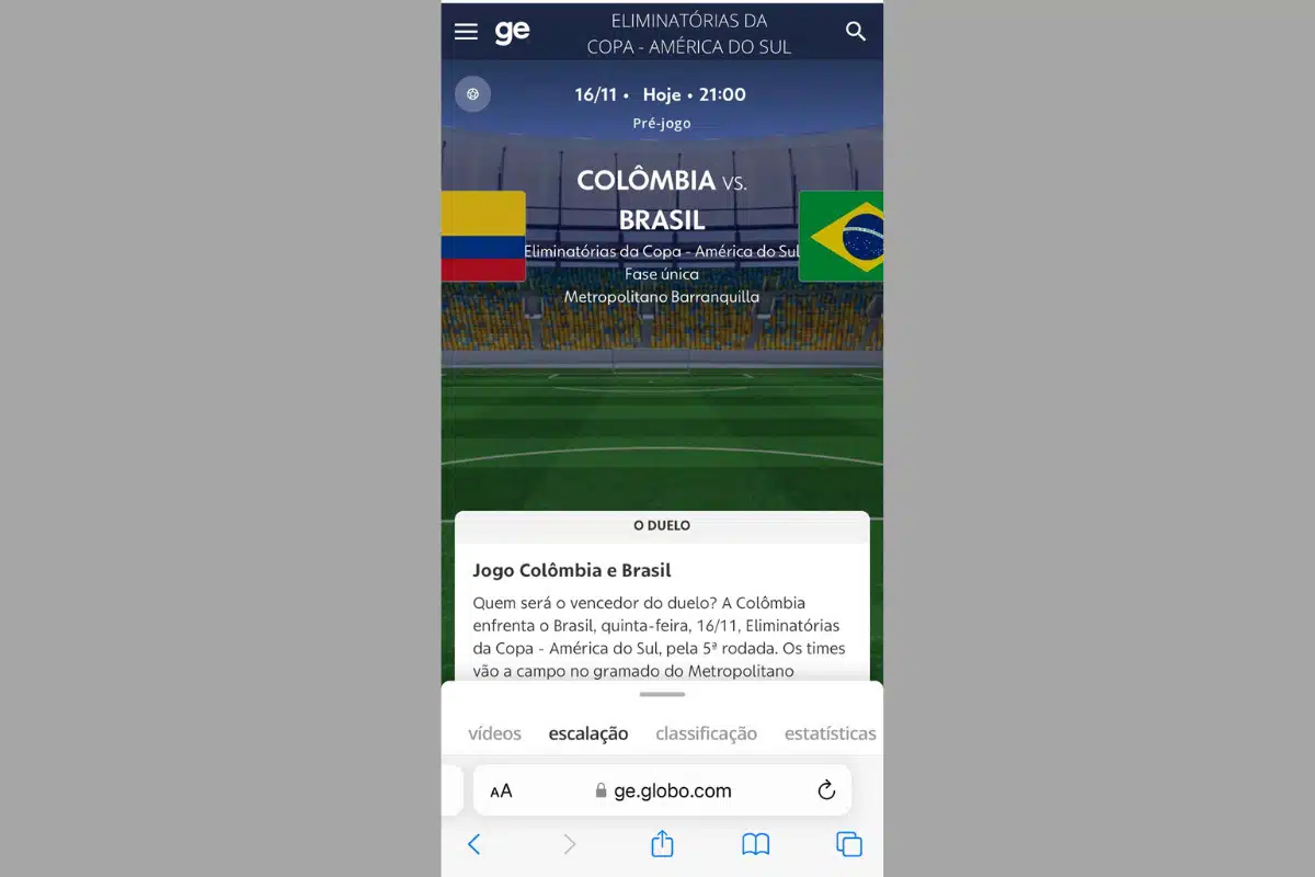 Horário do jogo do Brasil hoje nas Eliminatórias e onde vai passar