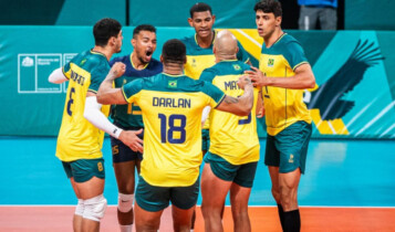 horário do jogo do Brasil vôlei masculino no Pan