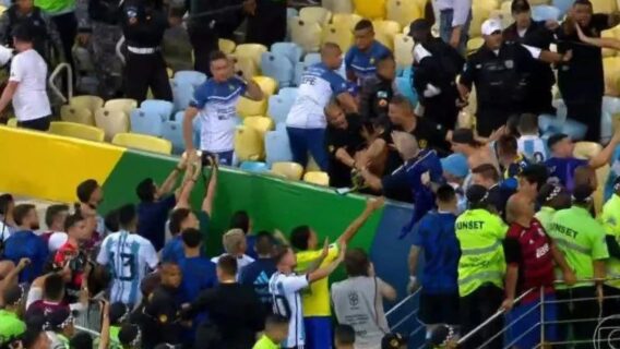 O que aconteceu no jogo do Brasil x Argentina no Maracanã?