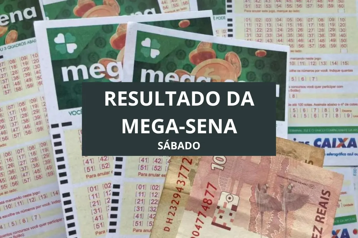 Resultado da Mega-Sena hoje sábado