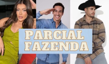 porcentagem parcial a fazenda 15 quem está na frente para sair