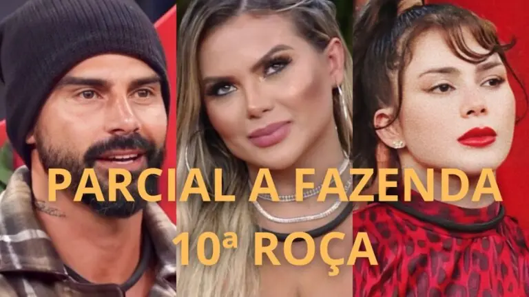 Votação A Fazenda porcentagem: última parcial da 10ª roça