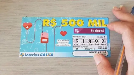 Fim de ano: que horas é o sorteio da Loteria federal 5825?