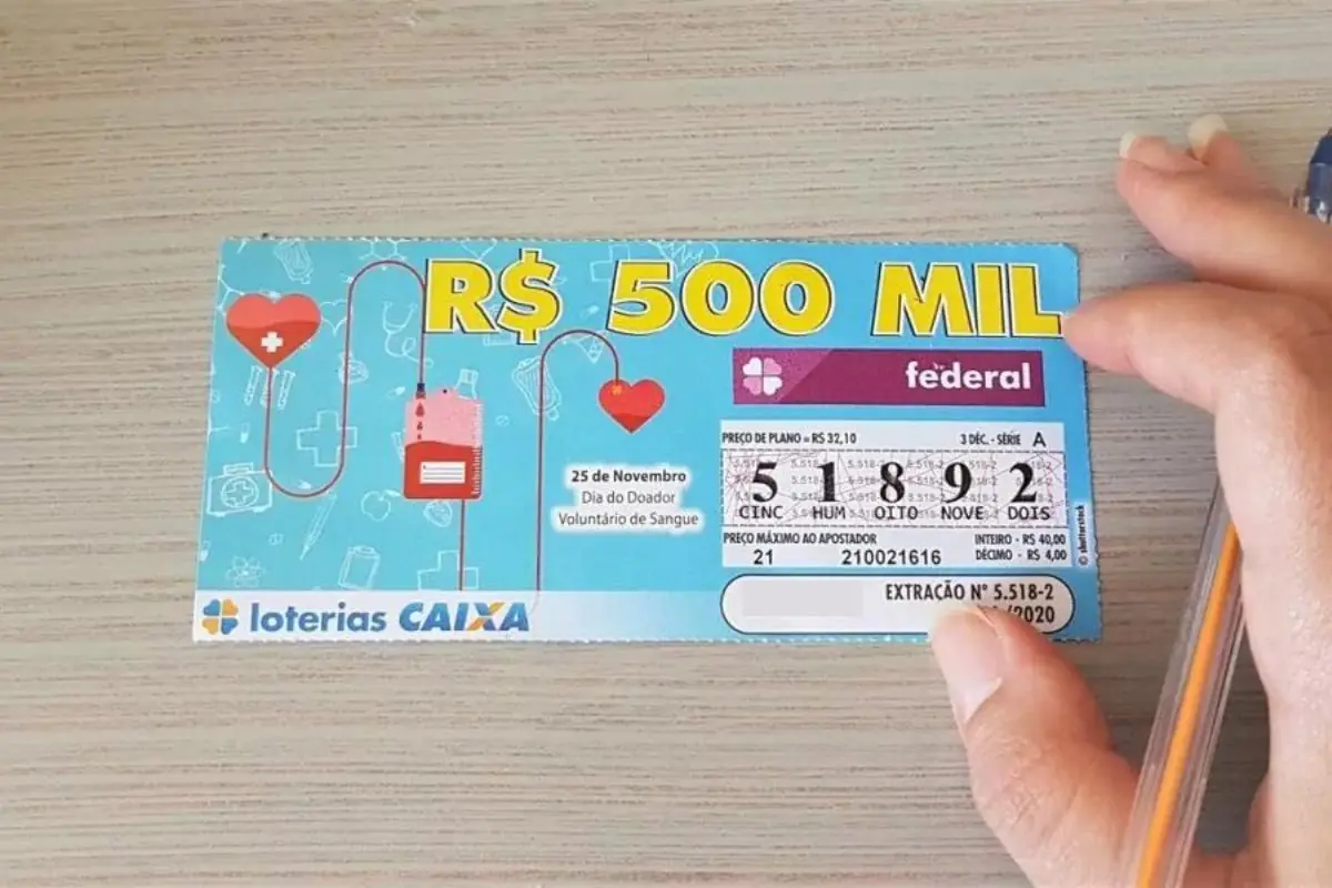 sorteio da Loteria Federal 5825