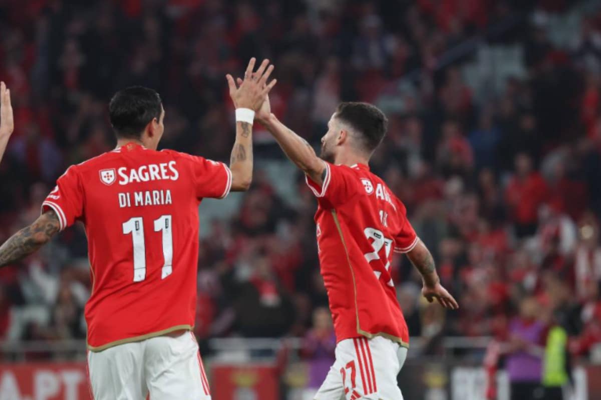 onde vai passar o jogo do Benfica hoje