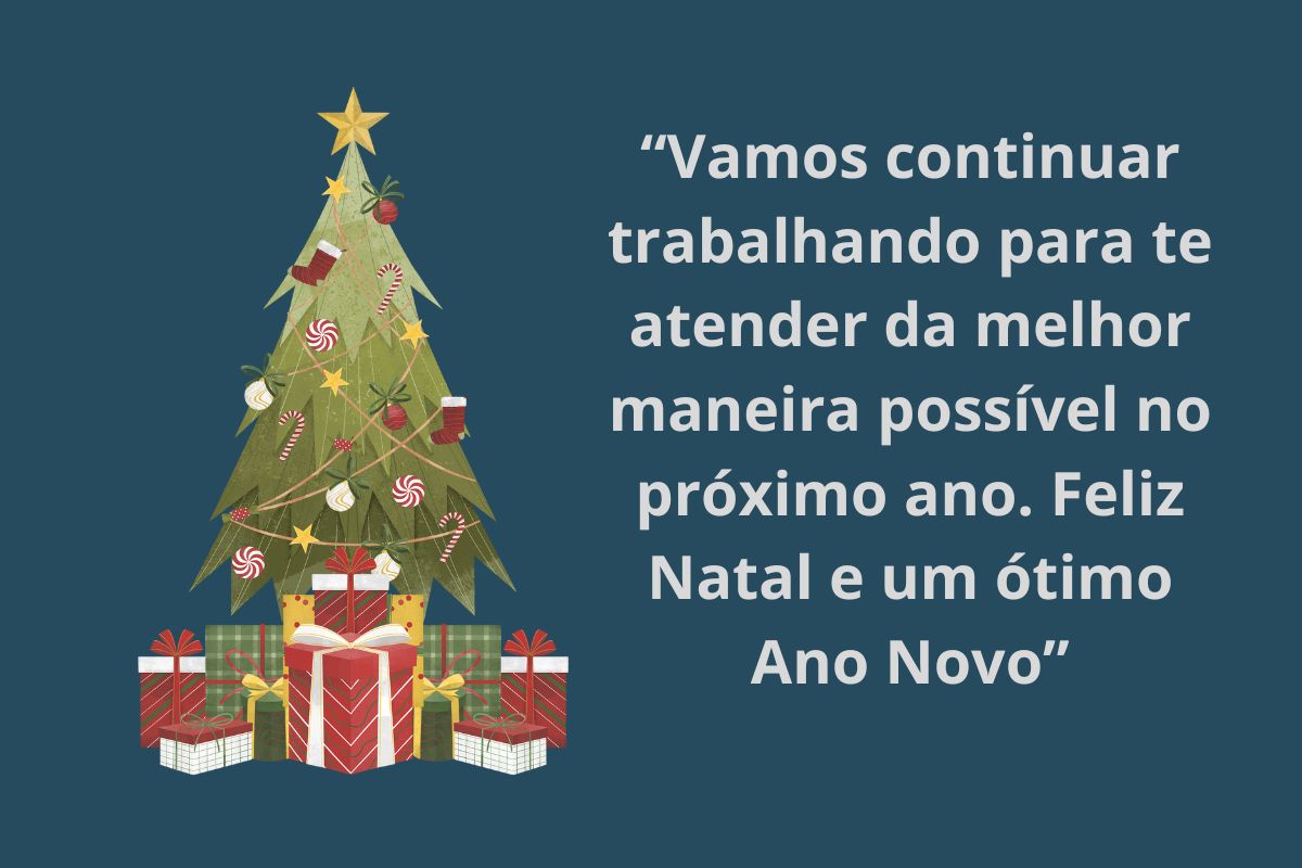 outras frases para cliente no natal