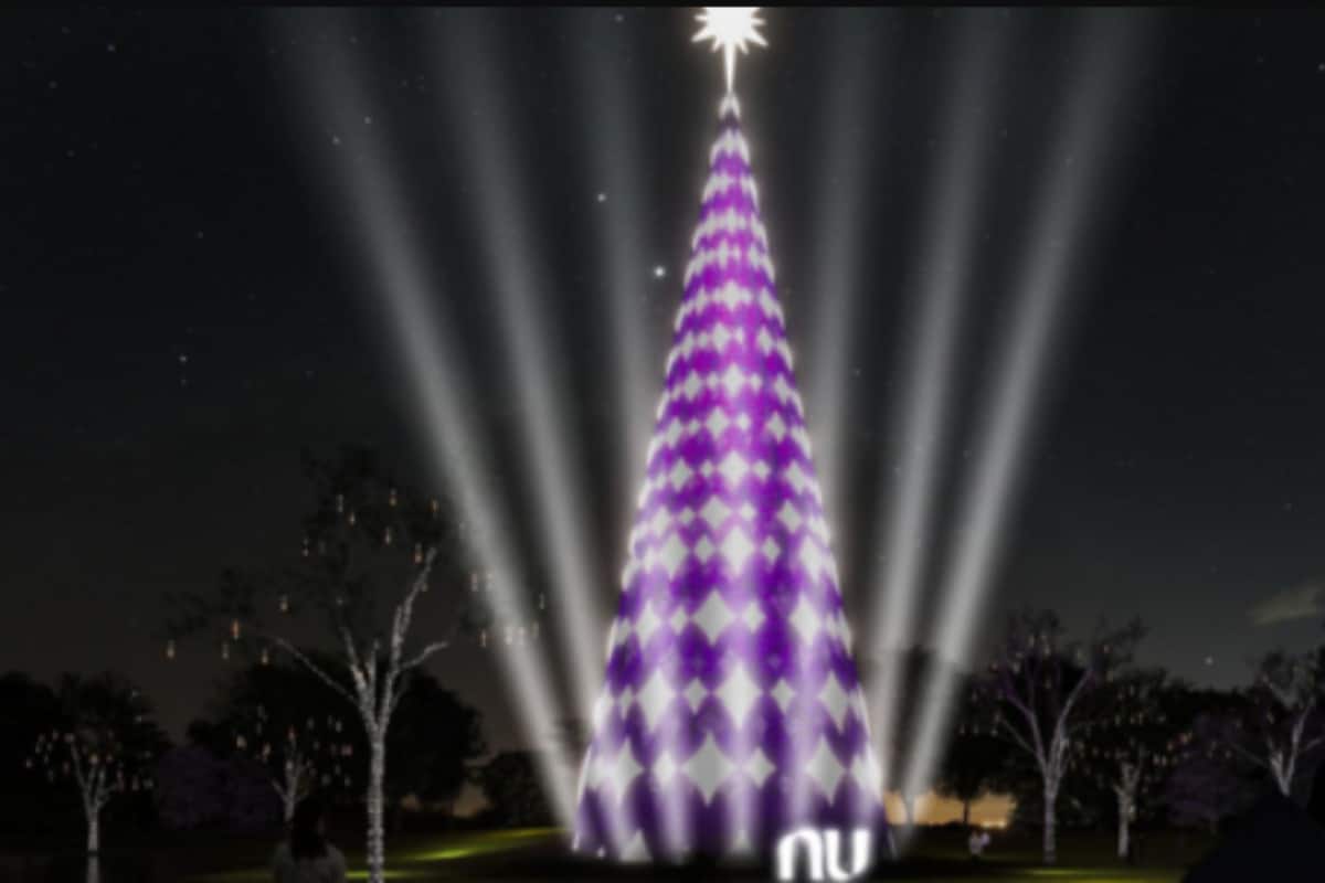 Que horas acende a árvore de Natal do Ibirapuera?