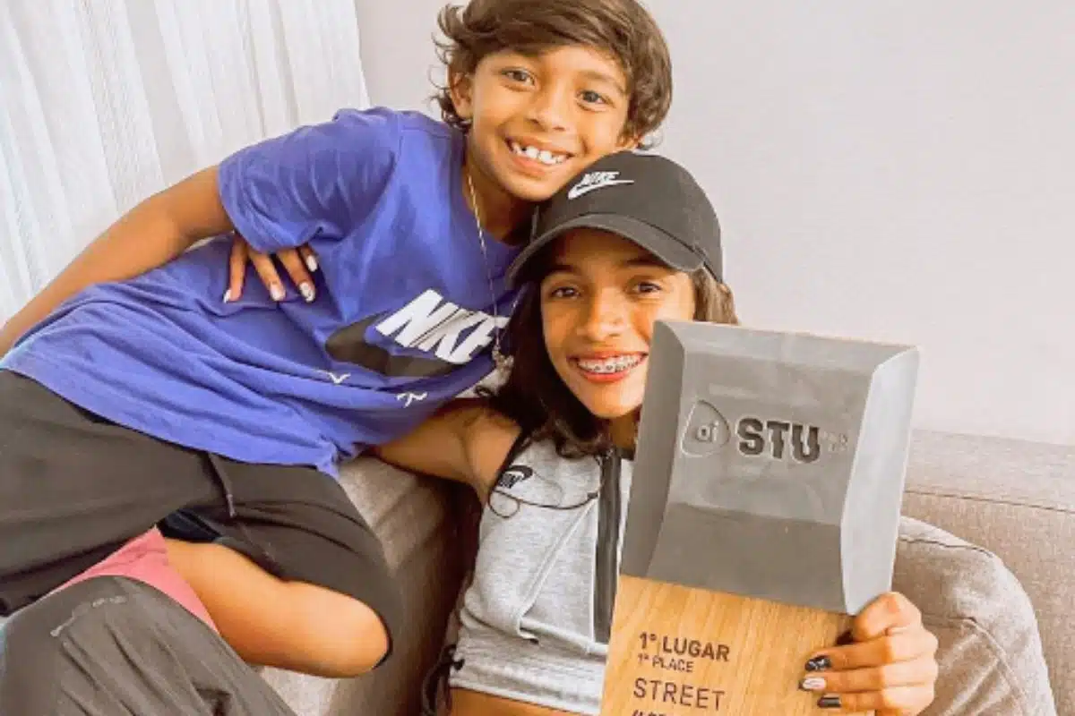 Quantos anos tem a Rayssa Leal, campeã no skate street