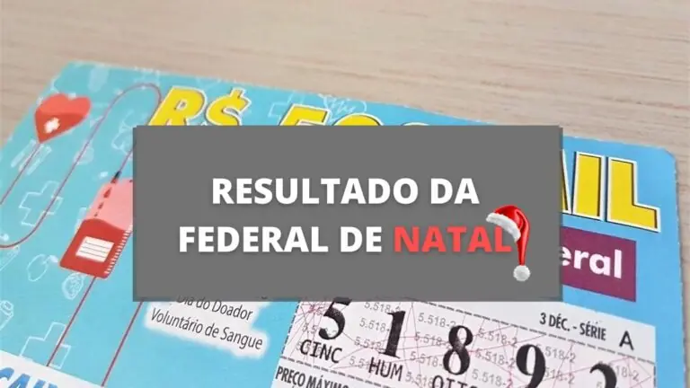 Extração de Natal 5827: que horas sai a Loteria Federal hoje?