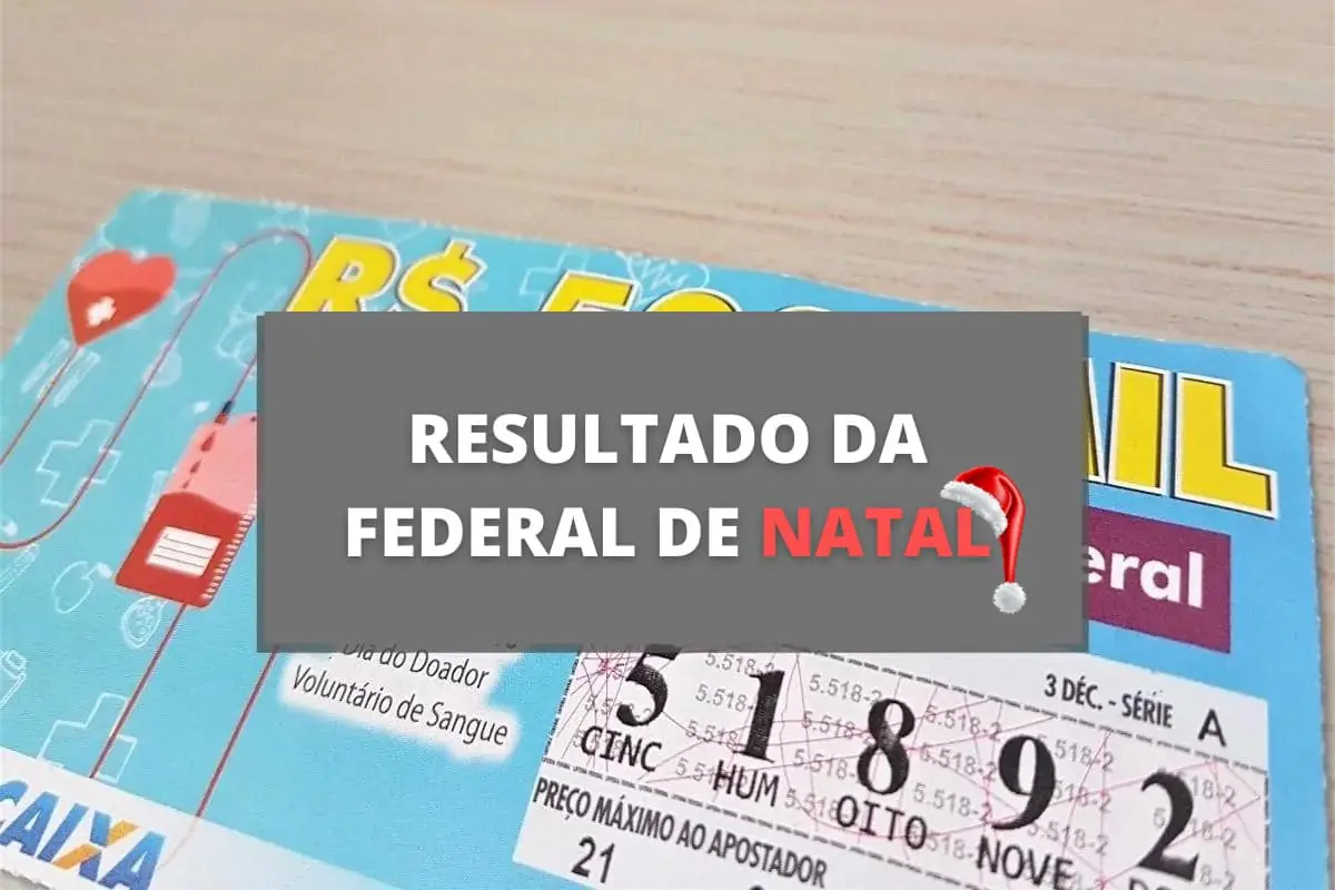 Horário do sorteio da Loteria Federal de Natal