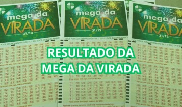 iMAGEM MOSTRA Resultado da Mega da Virada