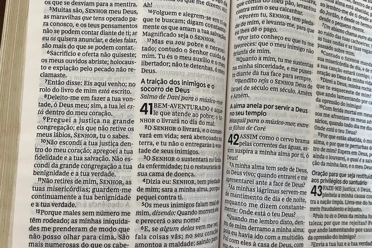 Salmo 41 para endividados