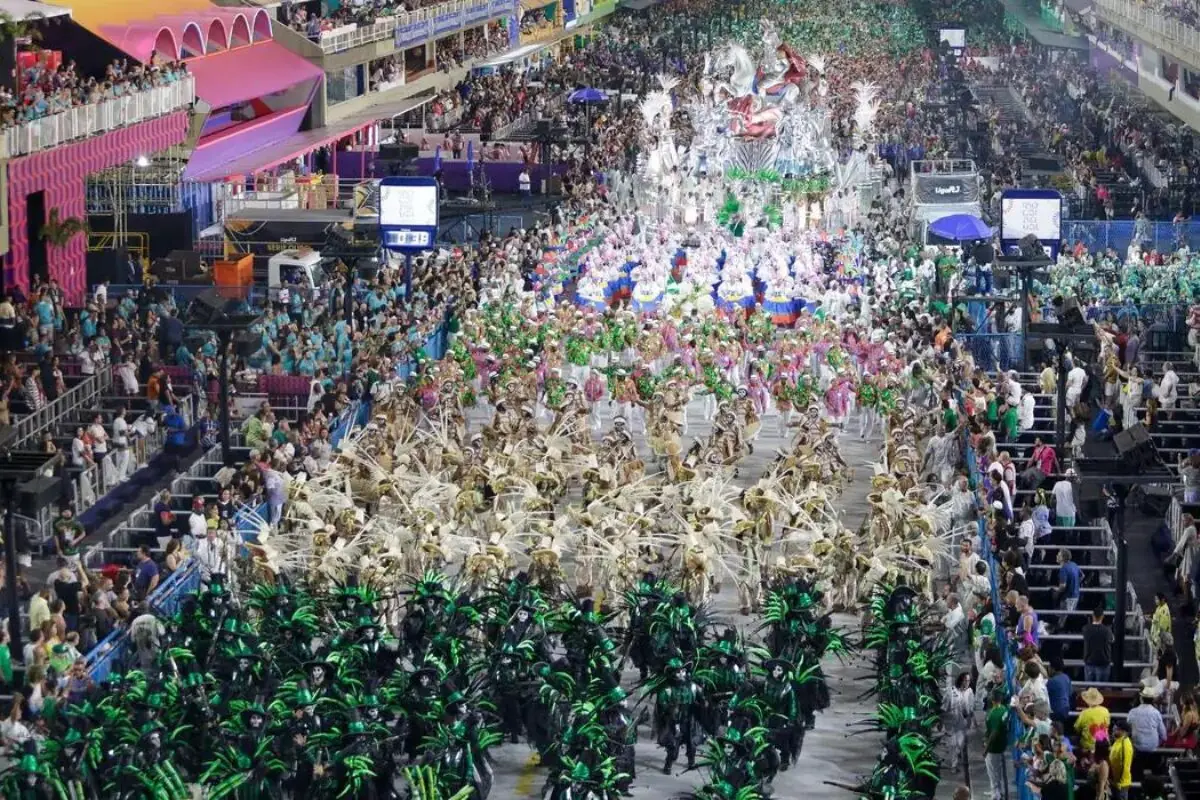 Ordem do desfile das escolas de samba do Rio de Janeiro no Carnaval 2024