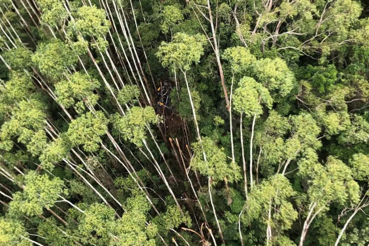 Helicóptero desaparecido dia 31 é encontrado e não há sobreviventes