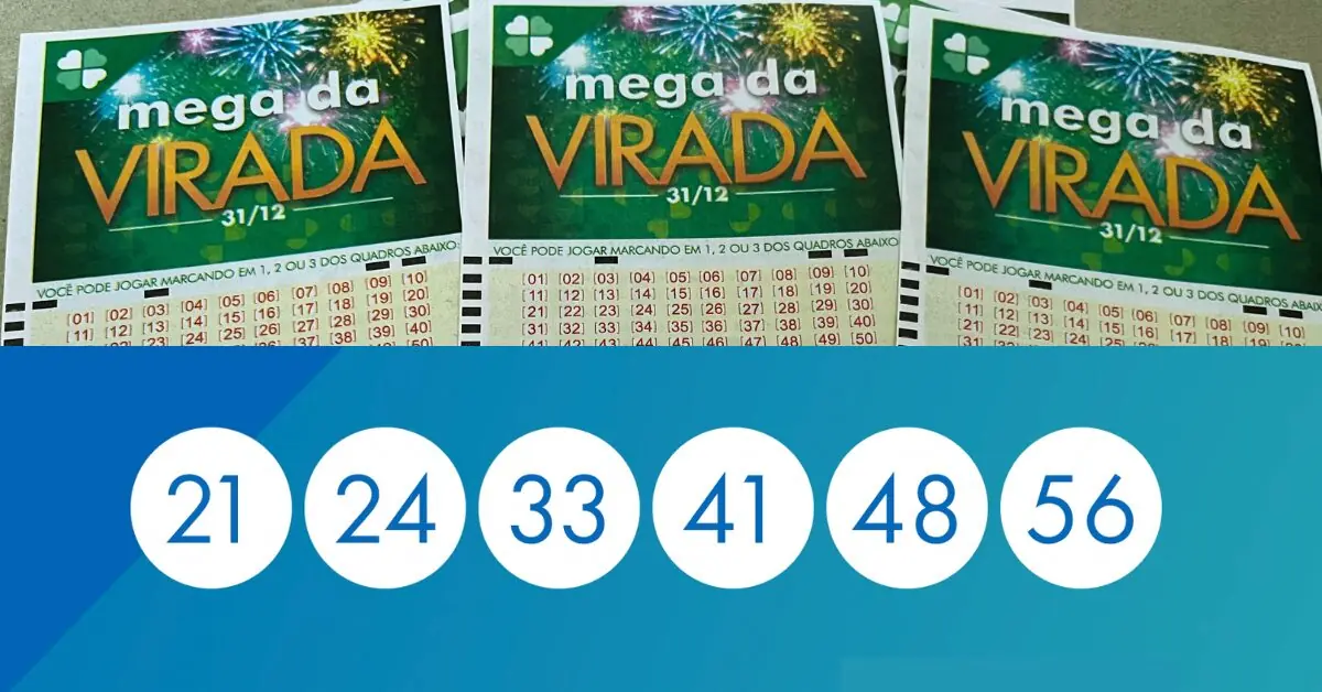 Imagem do Resultado da Mega da Virada