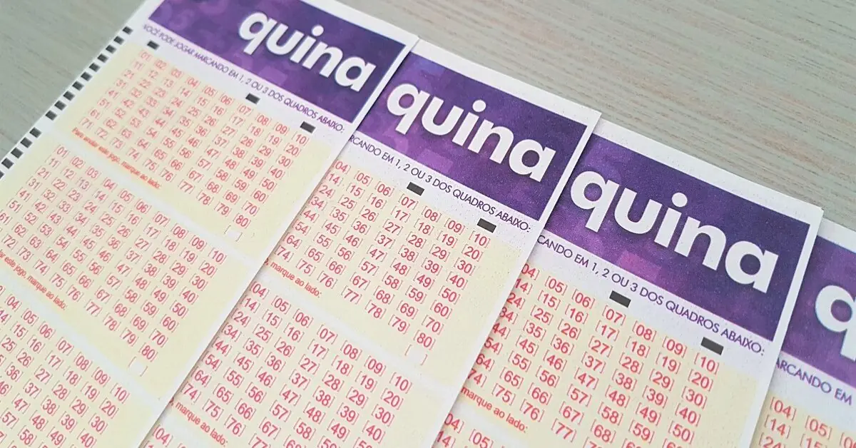 imagem mostra resultado da quina 6330