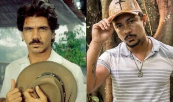Imagem mostra Xamã na novela Renascer